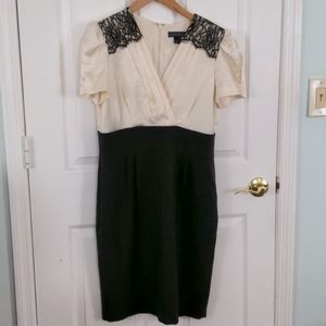 Black and white dress